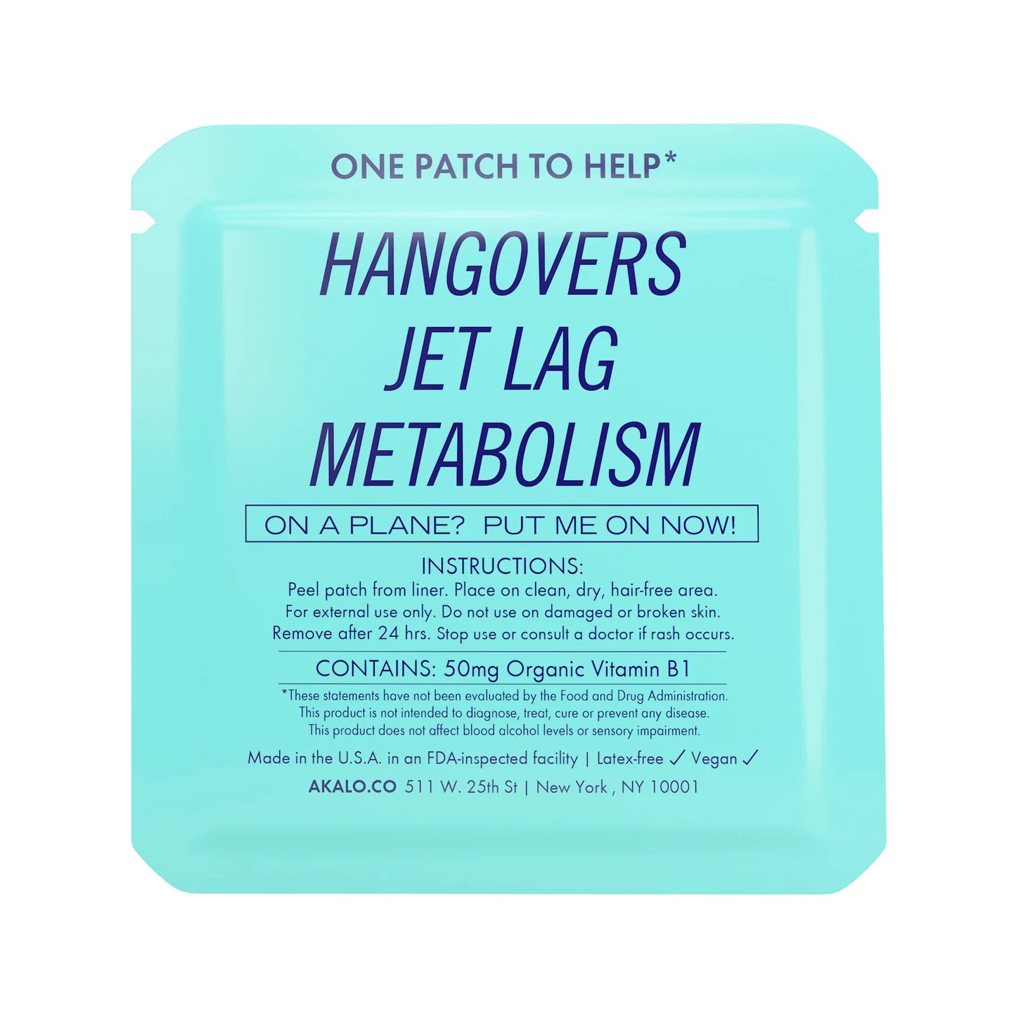 Hangover Patch - 2 Patches (Try It Out Pack)